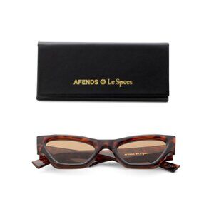 LE SPECS Tortoise 52mm Geometric Sunglasses